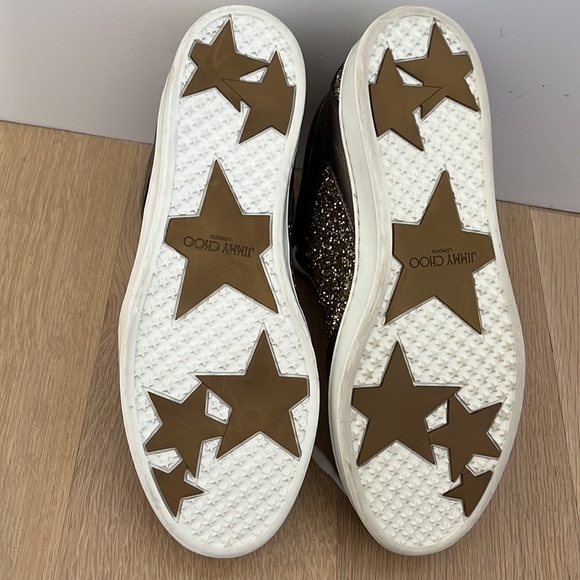 These are Jimmy Choo shoes. Made in Italy. They are a size 36. - Picture 8 of 11